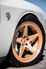 Dodge Challenger SRT Hellcat on Vossen Wheels (LC-101) 2018 года